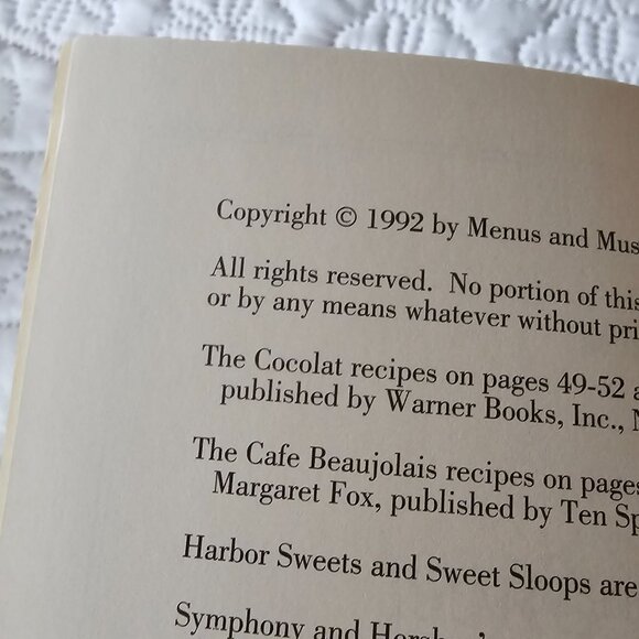 Nutcracker Sweet Dessert Cookbook & Nutcracker Ballet Music Vol V Rubin 1992 - Picture 5 of 14